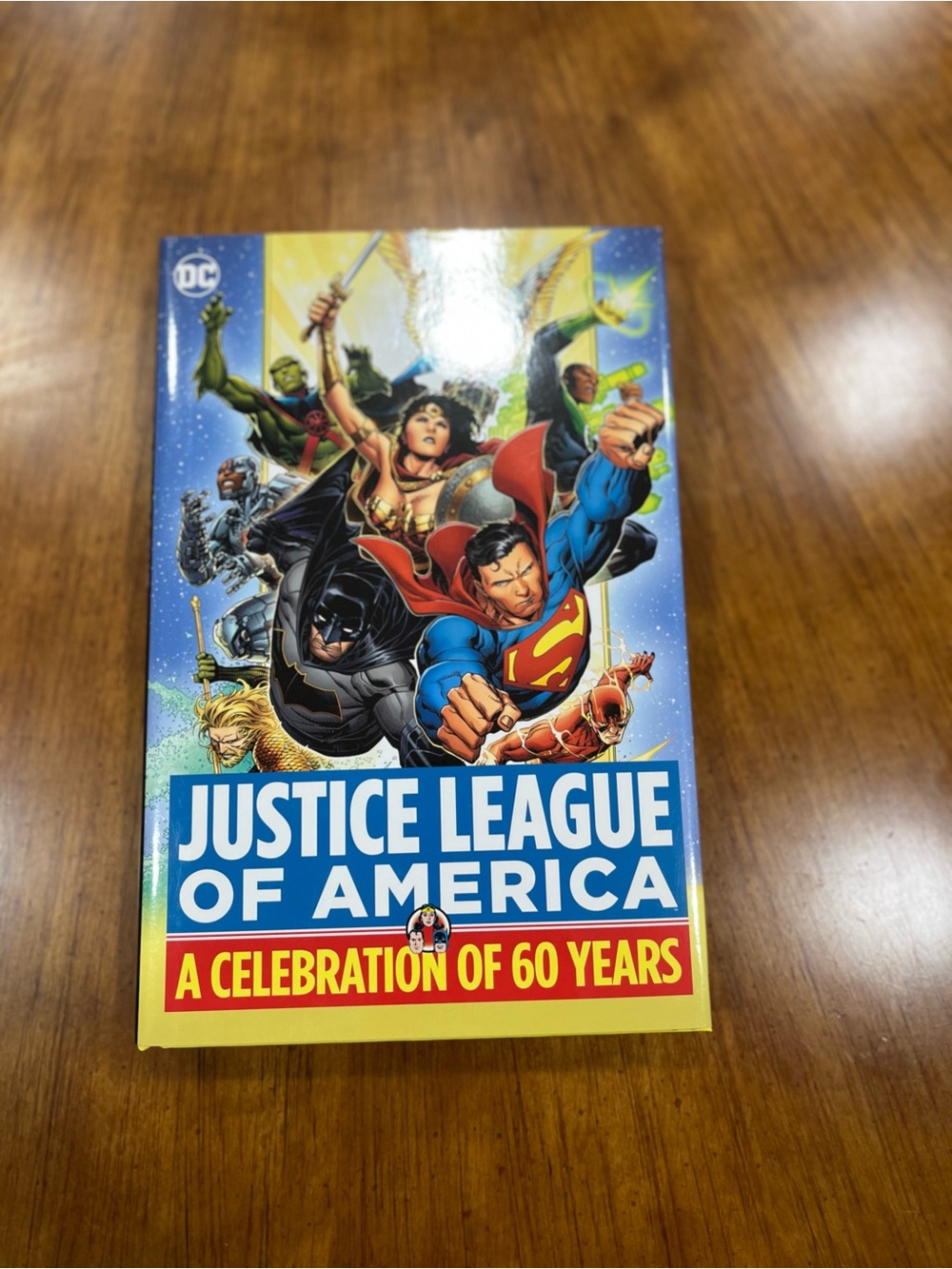 DC Comics Justice League of America Party Cards - Blue, Red, Yellow